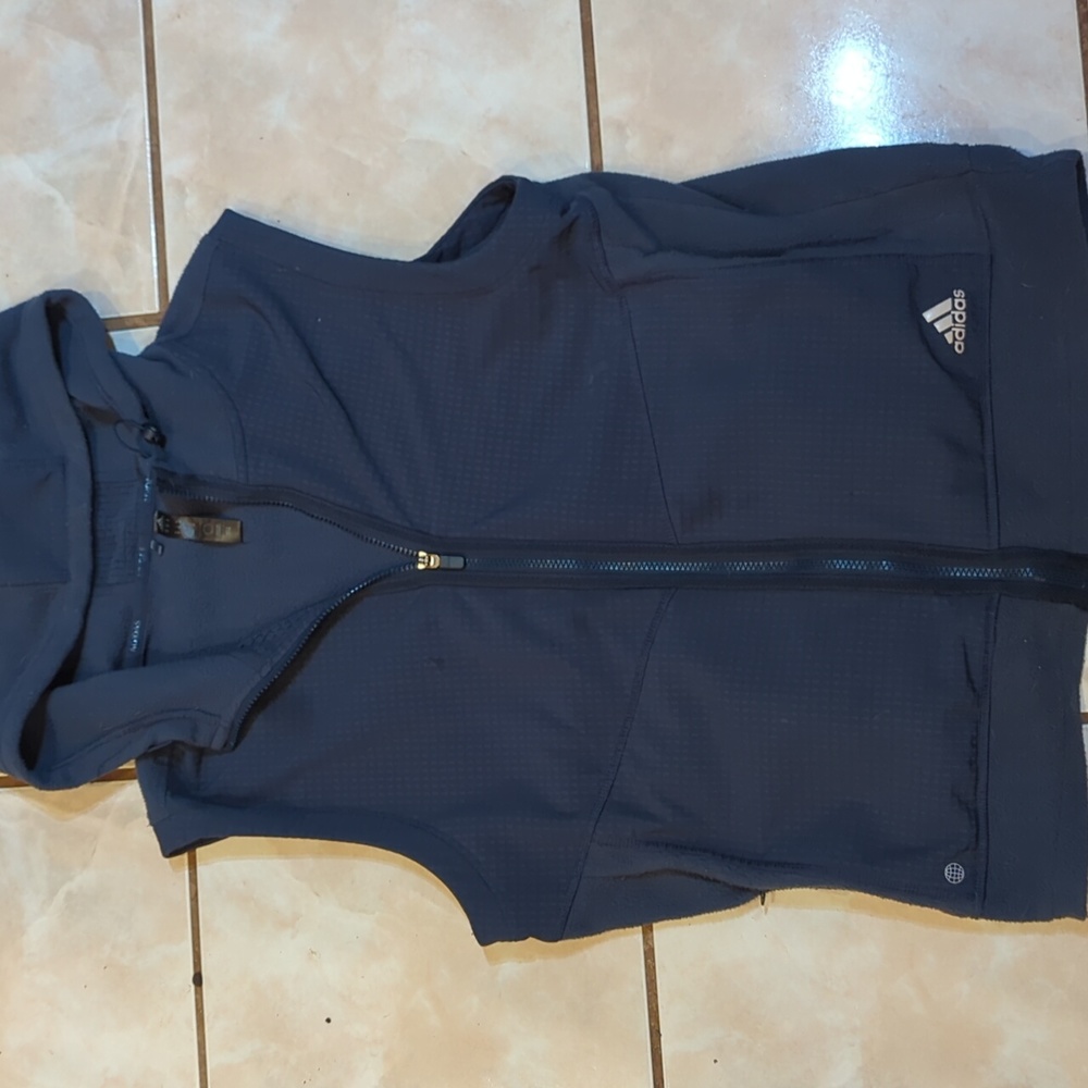 Adidas hooded vest